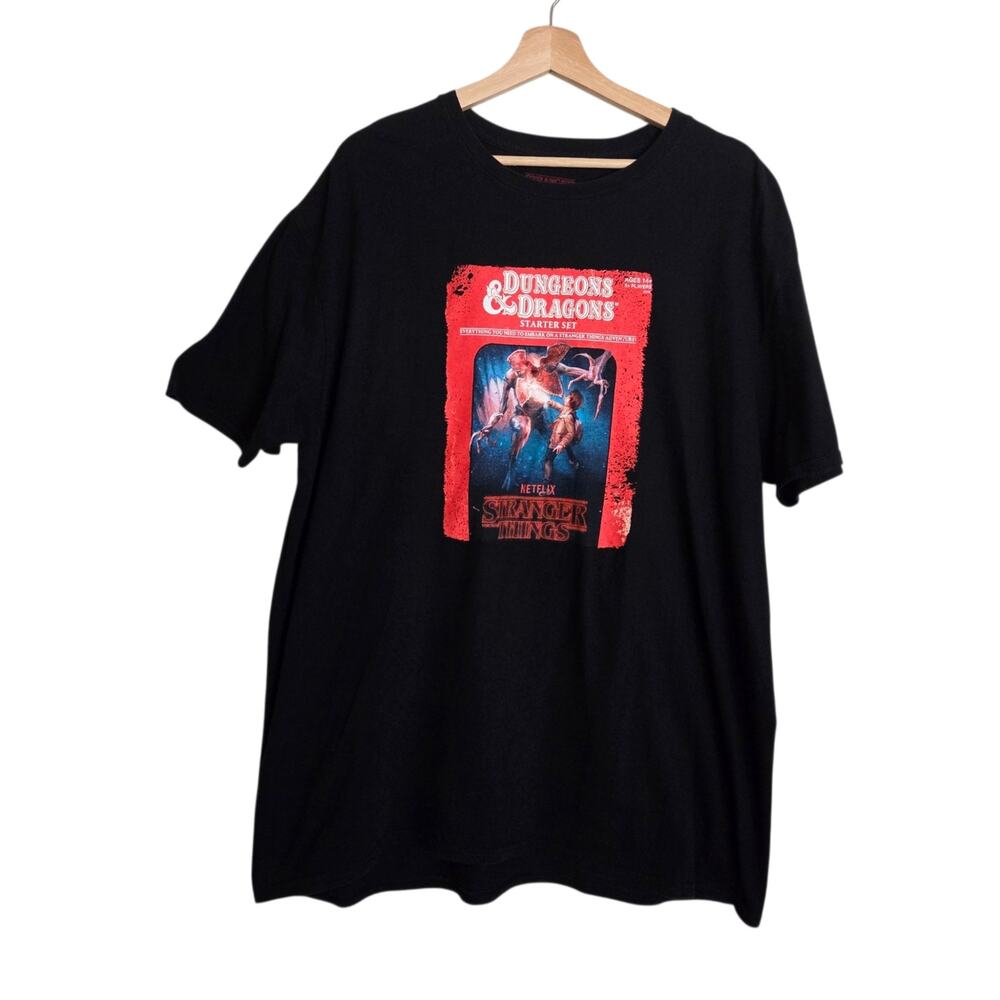 Stranger Things Dungeons & Dragons 2XL Official Merch Netflix SS Tee Tshirt
